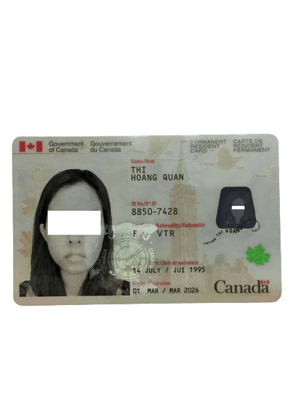 Buy Canada Permanent Resident Card
