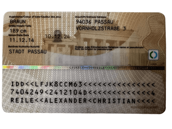 Deutschen Personalausweis online kaufen