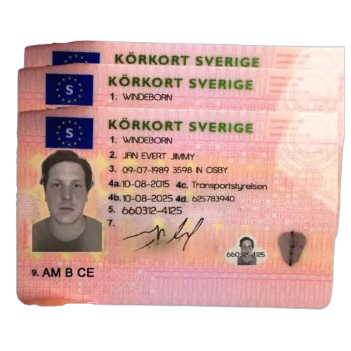buy swedish driving license